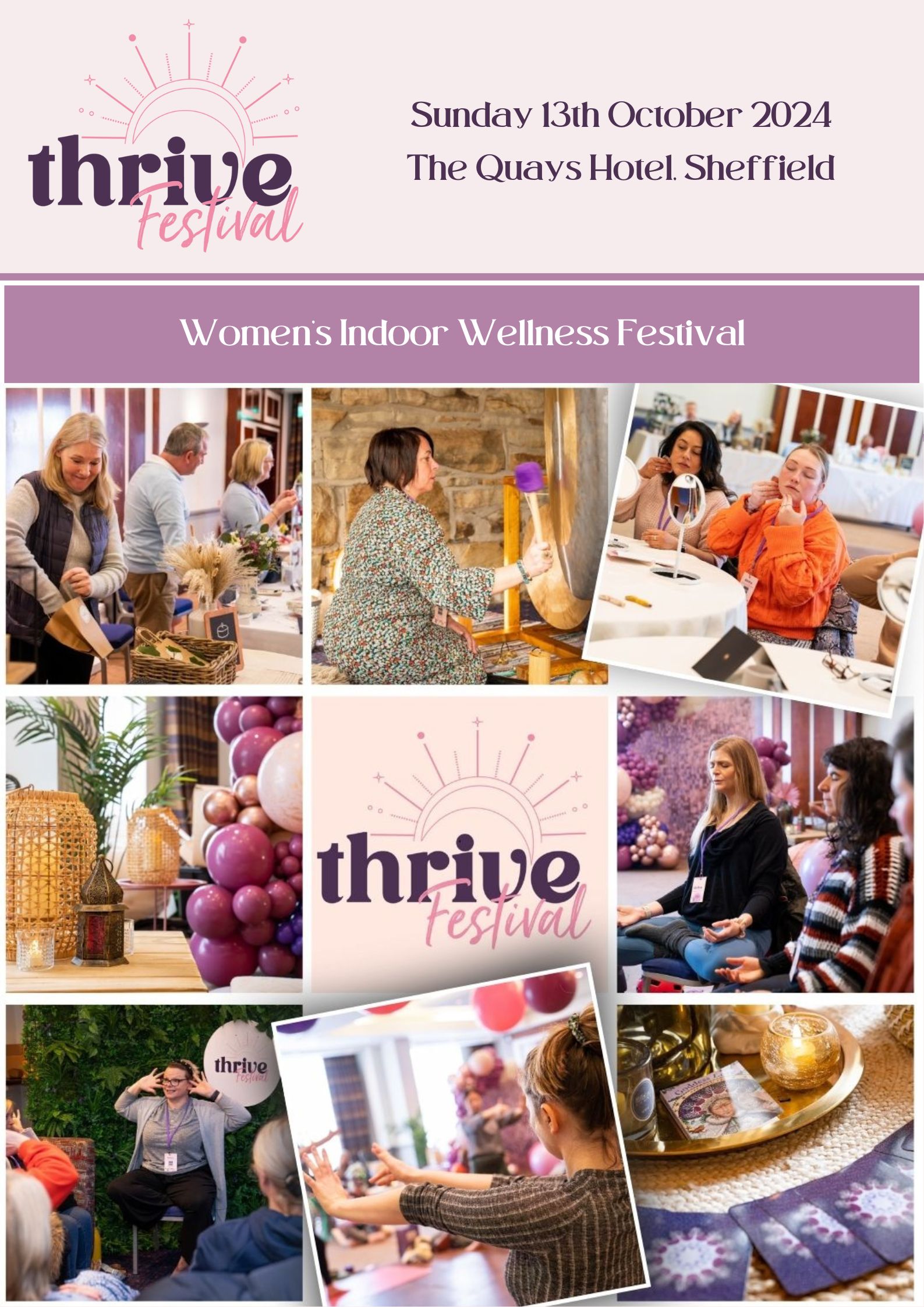 Celebrating women's health, wellbeing, fitness and empowerment. Our tickets will gift you a day of sensory experiences designed to soothe your senses & awaken your energy for the Spring season.